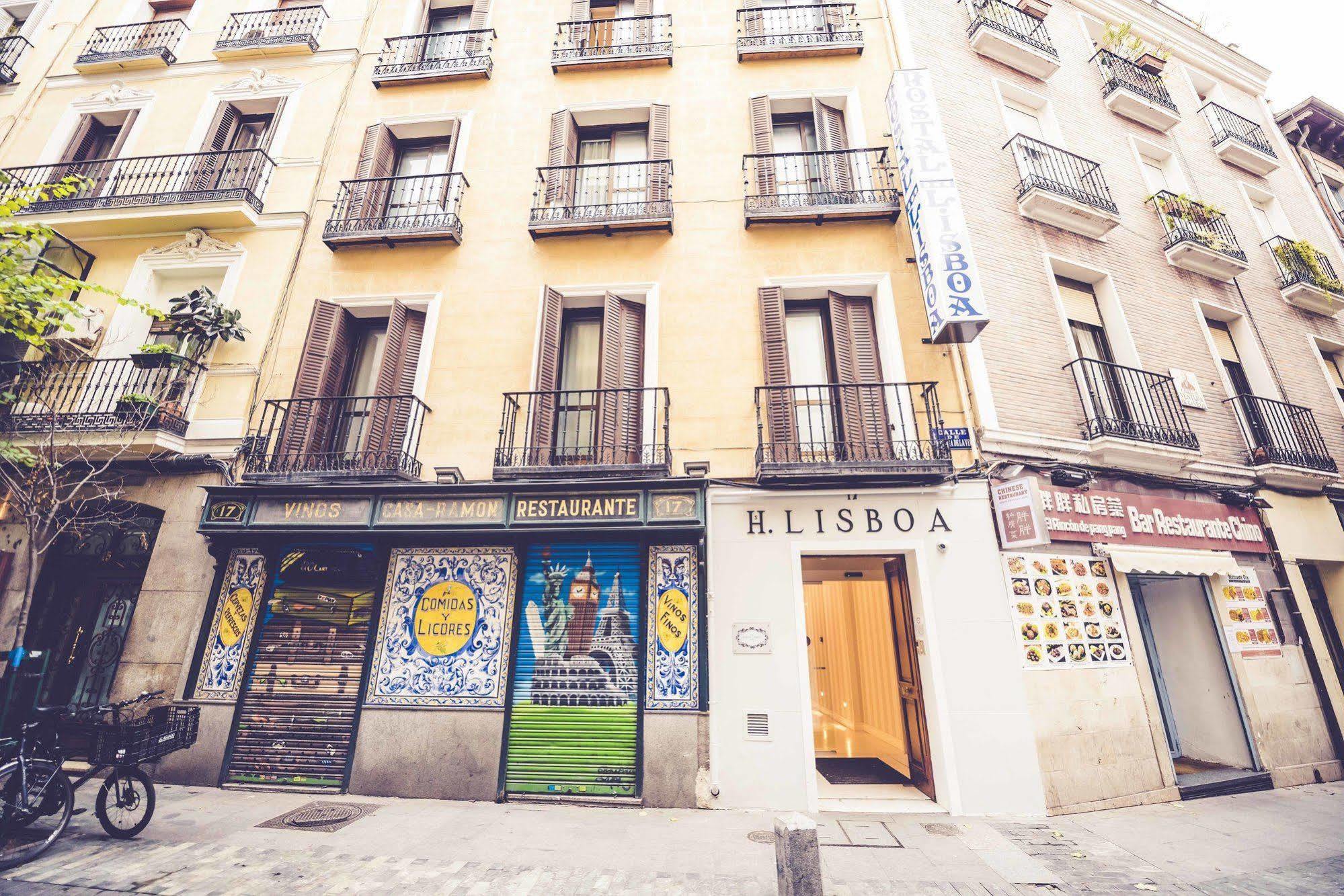 Hostal Lisboa Madrid Exteriér fotografie